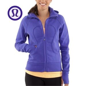 LULULEMON 🍋 Women’s Purple Scuba Hoodie Size 8
